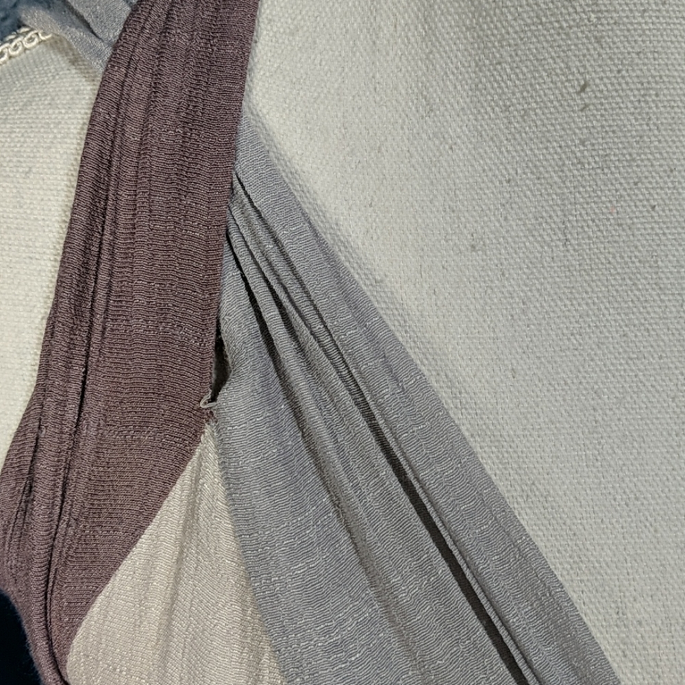 Altar'd State Gray Purple Halter Maxi Dress Small - Picture 6 of 10